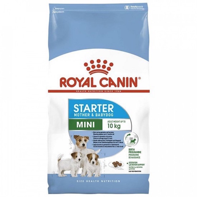 THỨC ĂN ROYAL CANIN MINI STARTER MOTHER &amp; BABYDOG 3Kg