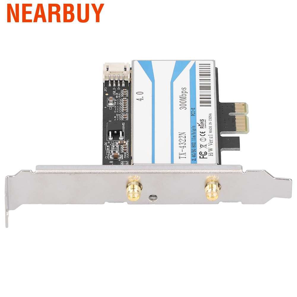 Thẻ Chuyển Đổi Không Dây Băng Tần Kép Bcm943228 2.4g / 5ghz 300m Cho Máy Tính Bàn | BigBuy360 - bigbuy360.vn