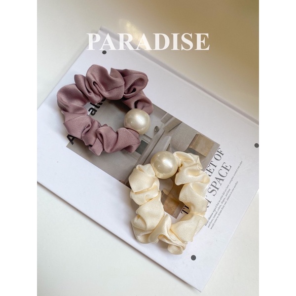 Cột tóc lụa thời trang nữ phong cách hàn quốc shoes paradise ct2