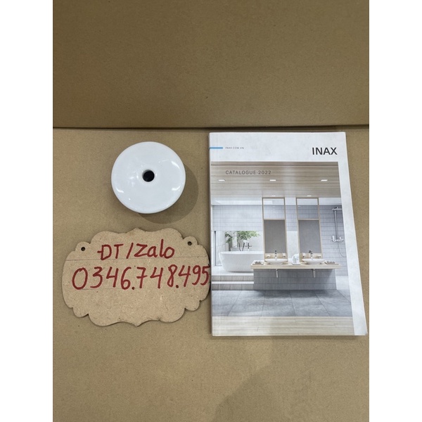 Cục chặn sứ tiểu nam inax, cục sứ chống hôi văng bắn bồn tiểu nam - chính hãng