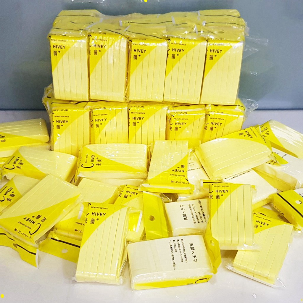 Bông Mút Rửa Mặt - 20 gói-240 Miếng Bông Tẩy Trang Dùng Trong Spa [BÁN SỈ]