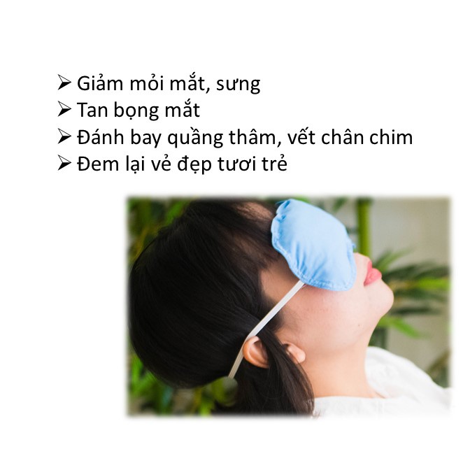 Túi Chườm Mắt Nóng, Lạnh Taiwan Stanch R&amp;R Eye Mask (cỡ lớn)