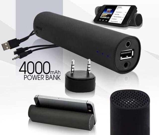 Loa kiêm sạc dự phòng 4.000mAh Power Jam