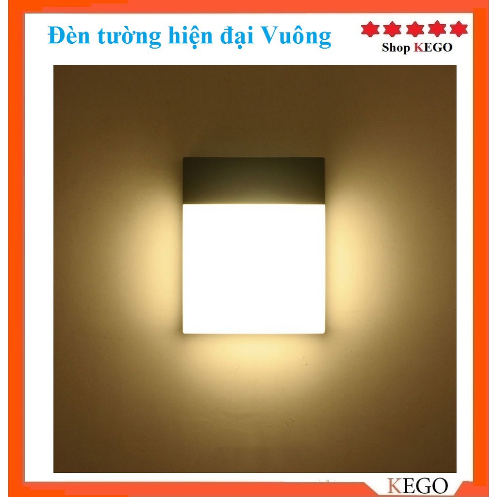 Đèn Tường Led Trang Trí Hiện Đại Hình Vuông