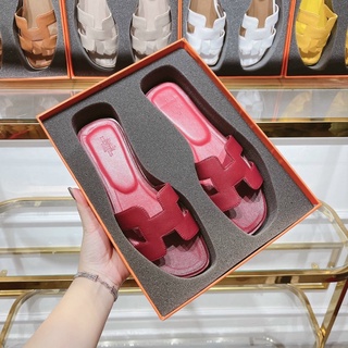 DÉP + guốc HM MÀU ĐỎ MẬN Neww