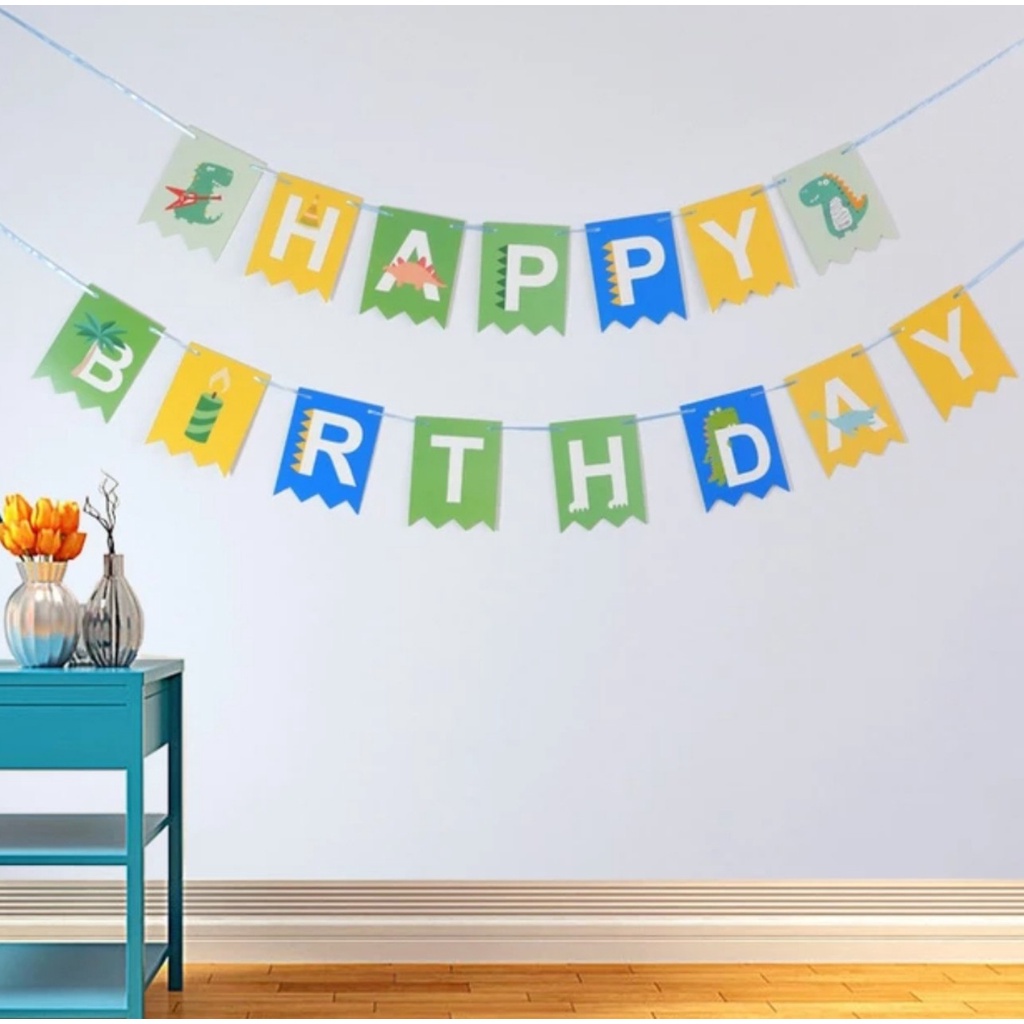 Dây HAPPY BIRTHDAY chủ đề hoạt hình mẫu mới 2022