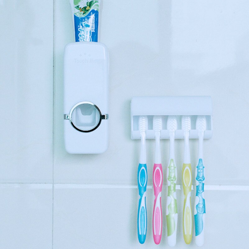 Giá Đỡ Bàn Chải Đánh Răng Tự Động Gắn Tường Tiện Lợi