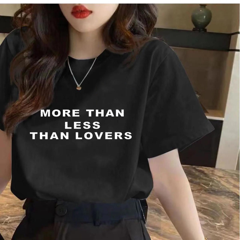 Áo Thun 100% Cotton Nguyên Chất Tay Ngắn Dáng Rộng Cho Nữ