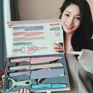 Set dao everich 6 món nhiều màu