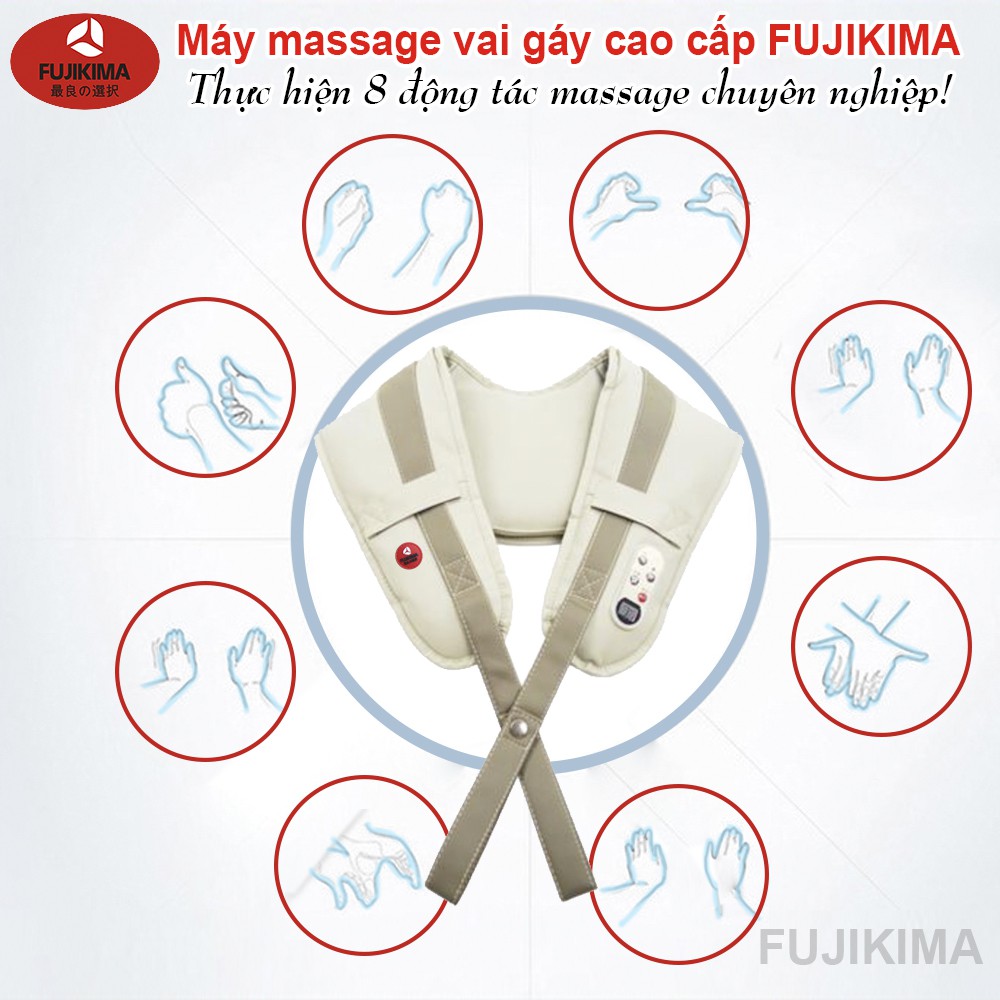 Máy Massage Vai gáy cao cấp Fujikima FJ 264K/Bảo hành chĩnh hãng