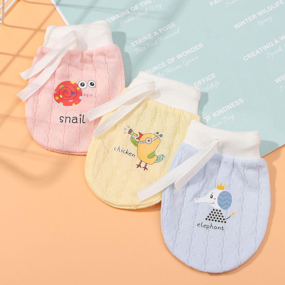 Găng Tay Chống Cào Xước Thoáng Khí Cho Bé