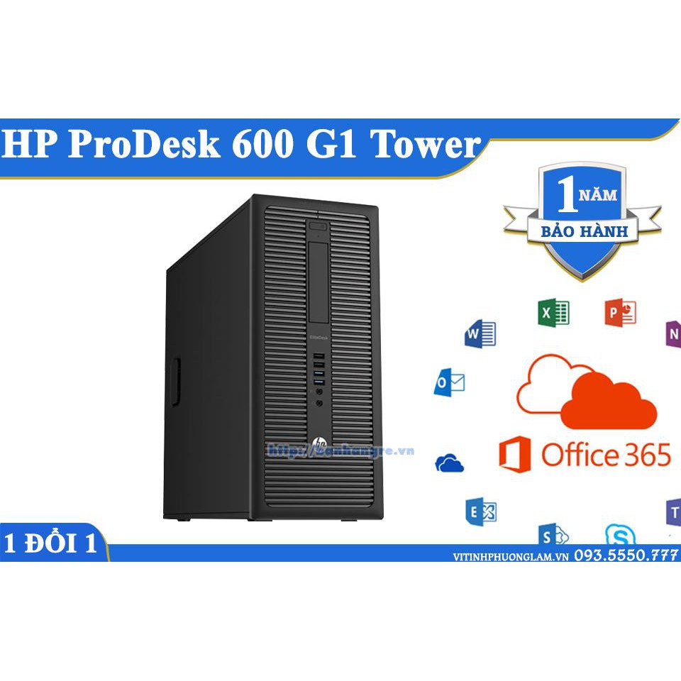 Máy Bộ HP Prodesk 600 G1 MT, Cấu Hình Văn Phòng Core i Thế Hệ 4