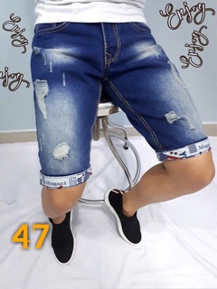 Quần short Jean nam (ảnh chụp)