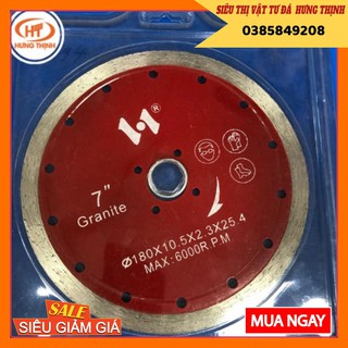 Lưỡi cắt Granite vành trơn(Phi 125-180) | Nói không với hàng nhái, hàng kém chất lượng