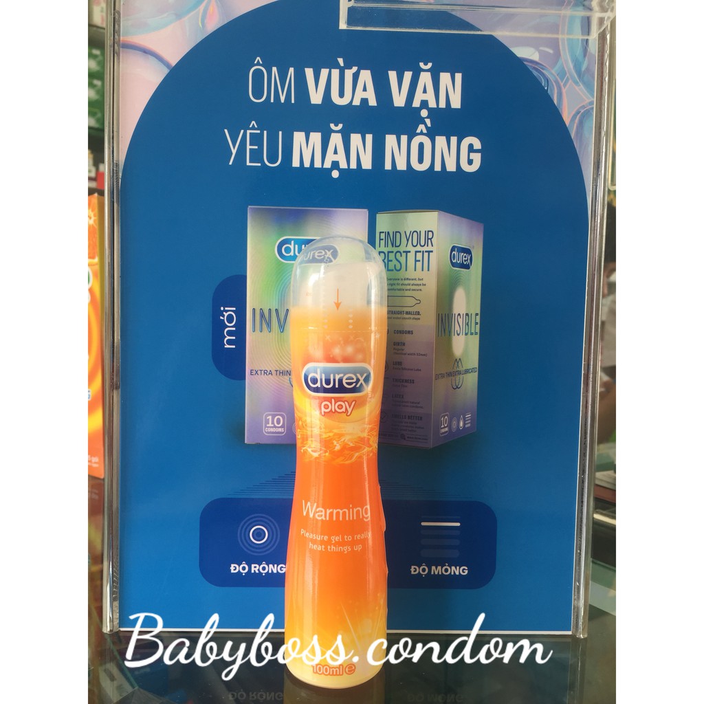 Gel Bôi Trơn Durex Play Warming 100ml