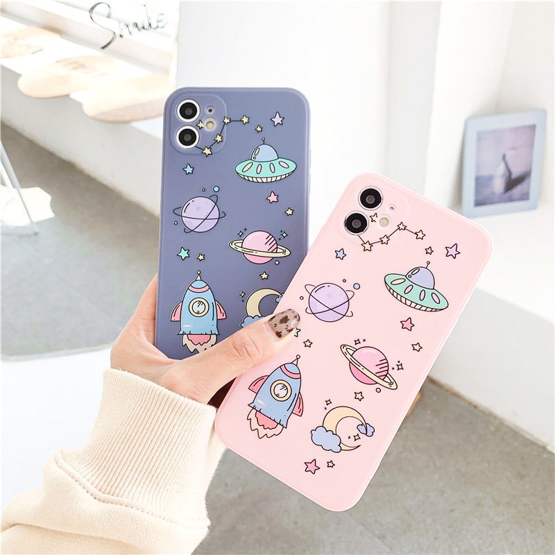 Ốp lưng iphone - Ốp iphone  Moon Star cạnh vuông BVC 5/5s/6/6plus/6s/6splus/7/7plus/8/8plus/x/xr/xs/11/12/pro/max/plus/p