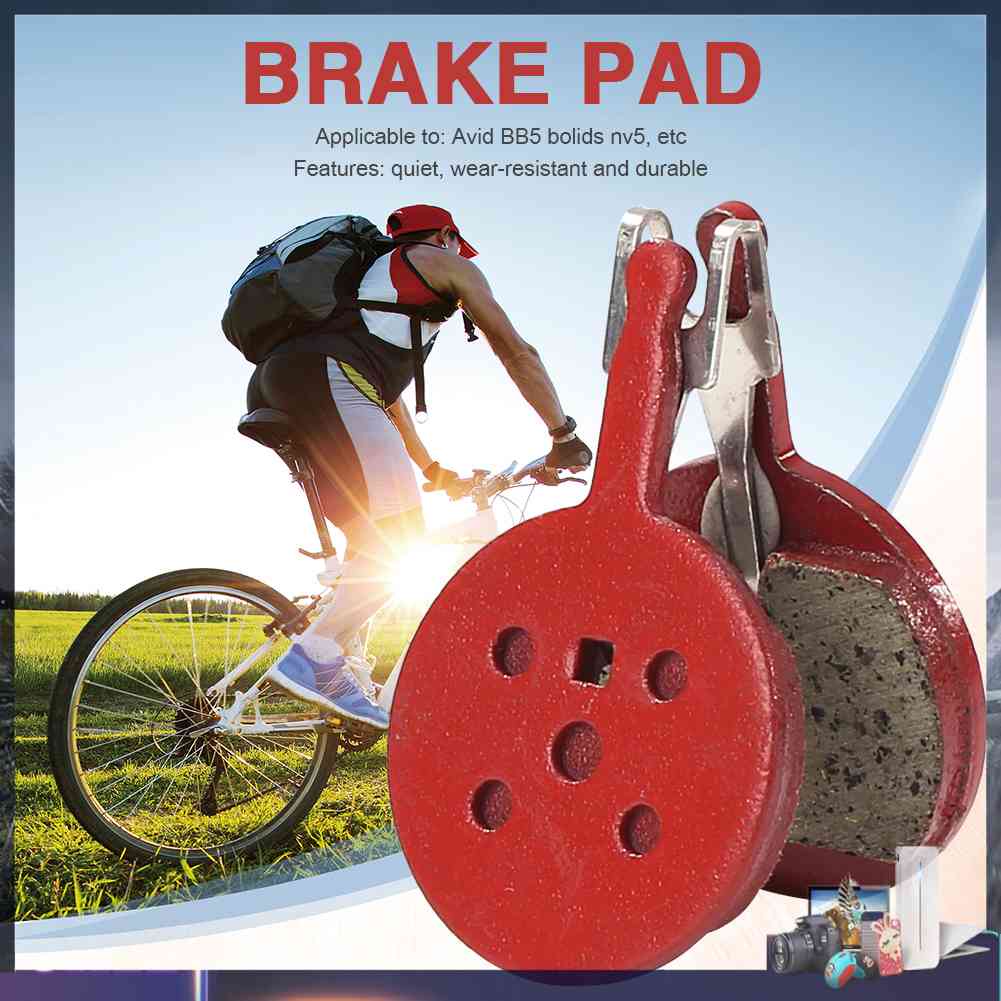 Set 2 Má Phanh Bán Kim Loại Cho Xe Đạp Avid BB5