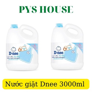 Combo 2 can nước giặt quần áo trẻ em dnee 3000ml chính hãng - ảnh sản phẩm 6