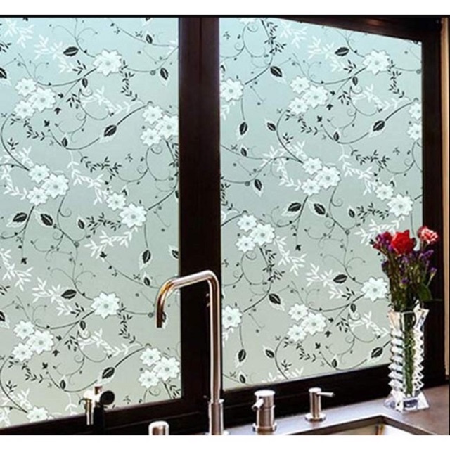 3M Decal Dán Kính , Giấy Đề Can Dán Kính Làm Mờ, Chống Nắng Cửa Sổ, Trang Trí Phòng Đẹp Khổ Rộng 60cm Sẵn Keo
