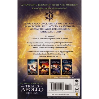 Sách - Anh: The Burning Maze (The Trials of Apollo Book 3)