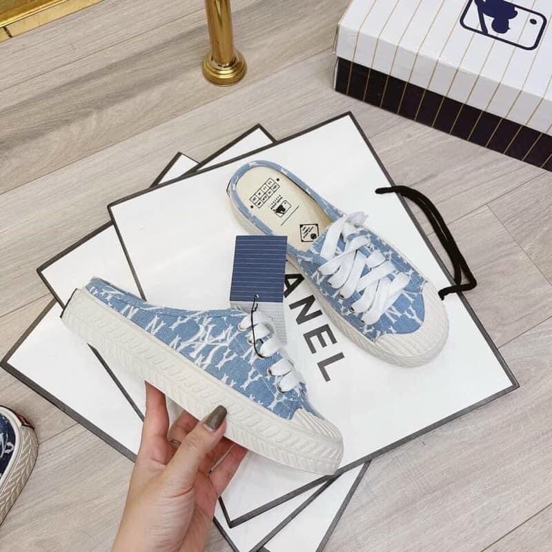 (Form to)Giày SỤC N.Y CHỮ THÊU HÀNG ĐẸP