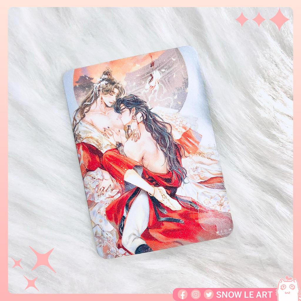 Card bo góc Thiên Quan Tứ Phúc