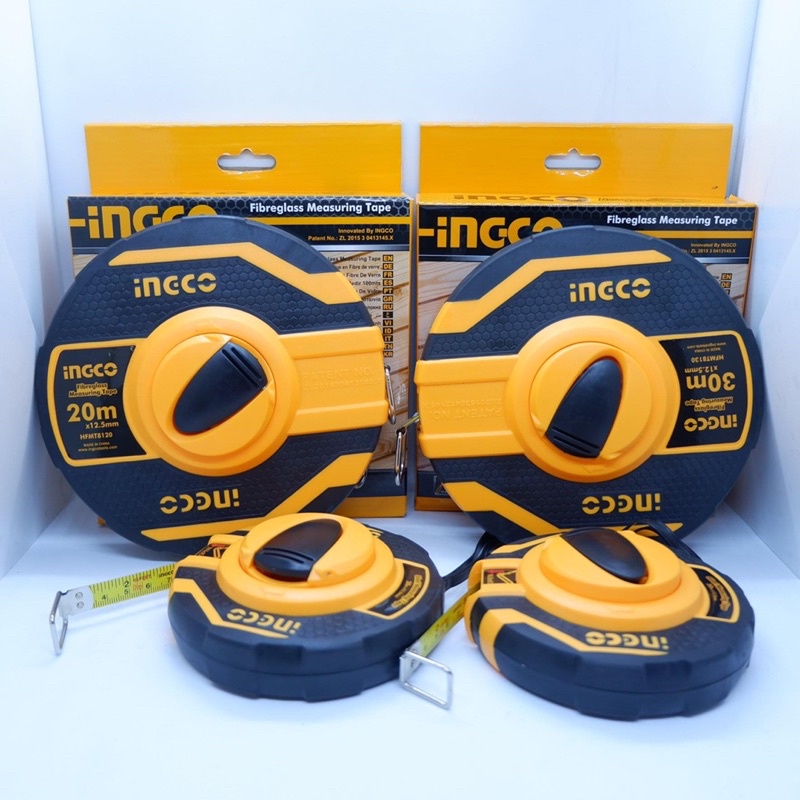 ĐỒ NGHỀ INGCO Thước dây sợi thủy tinh 30mx12.5mm HFMT8130