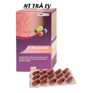 H-PRENATAL MULTI + DHA 60MG - Bô sung DHA, vitamin và khoáng chất cần thiết cho mẹ bầu - CHÍNH thumbnail