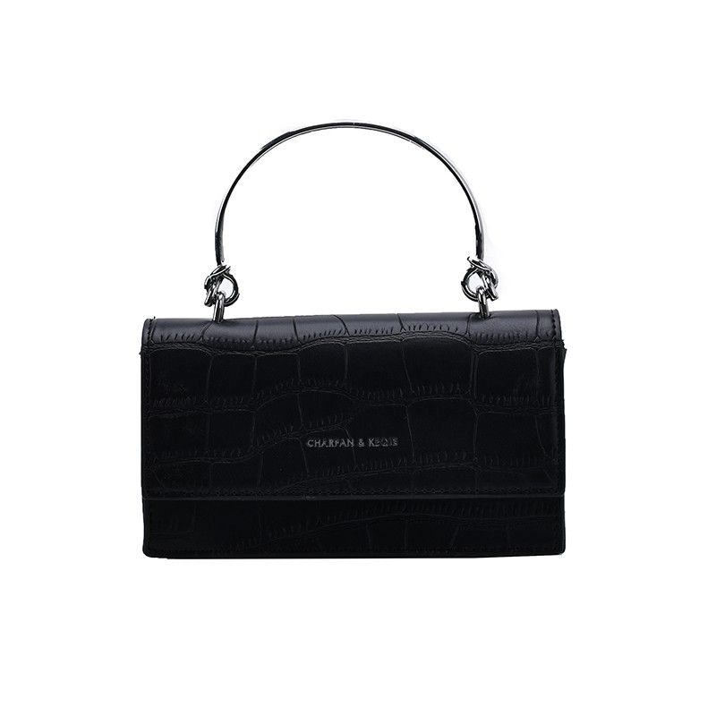 Faya - Túi xách da vân quai kim loại sang trọng T900