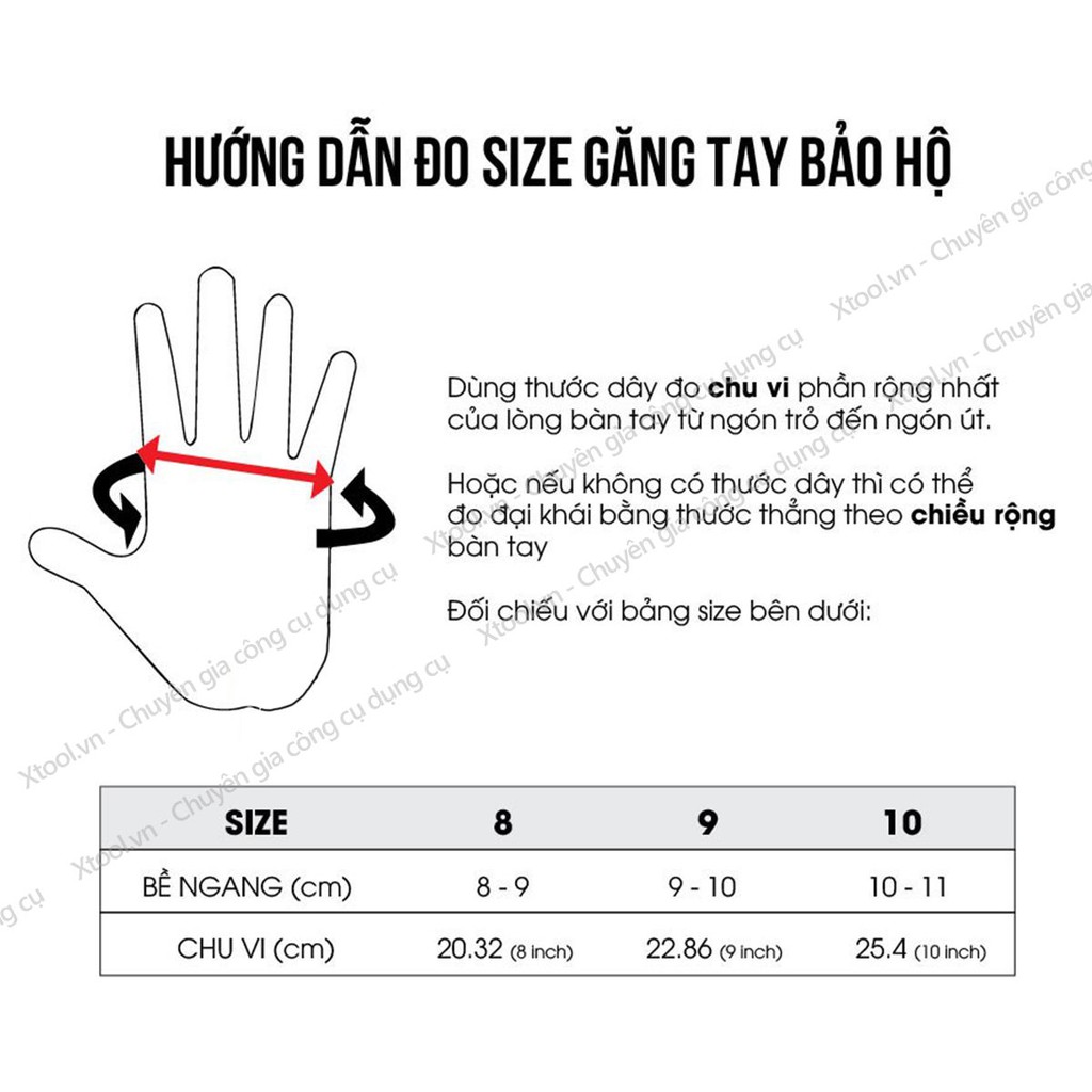 Găng tay bảo hộ chống dầu INGCO size L XL bao tay bảo hộ lao động phủ nitrile chống trơn trượt, dầu mỡ, nhớt, sơn phun