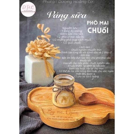 Hũ thuỷ tinh làm pudding ,sữa chua,làm bánh flan cho bé 100ml