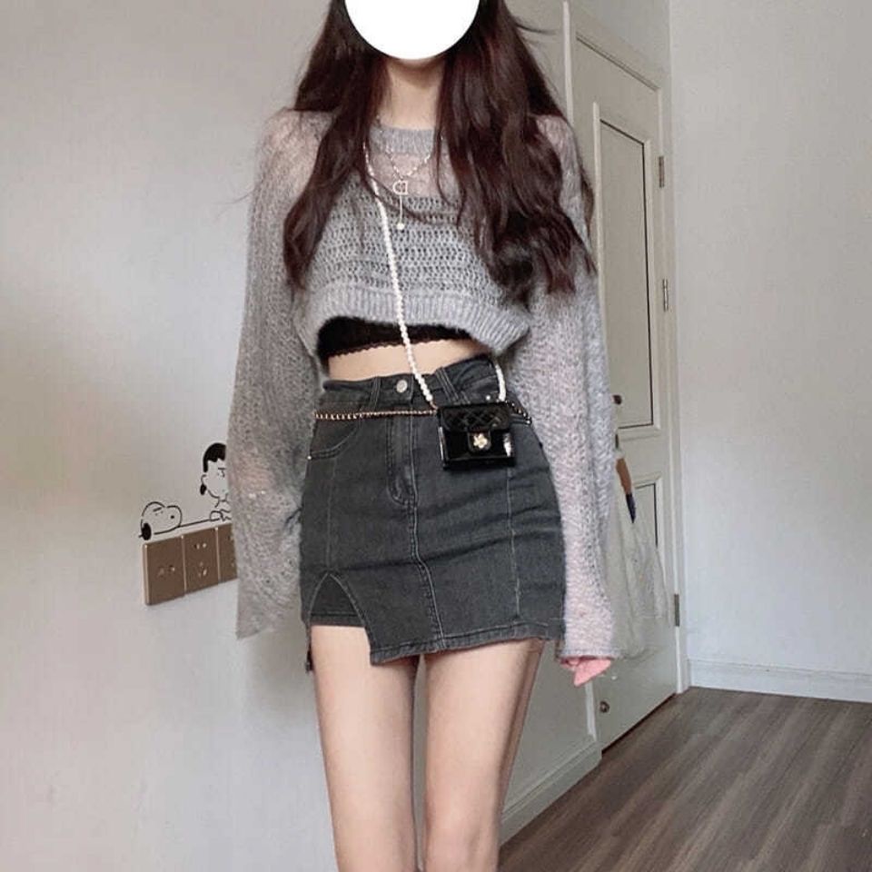 Áo Khoác Sweater Chống Nắng Dệt Kim Họa Tiết Muối Phong Cách Năm Mới Cá Tính Bảo Vệ Khỏi Ánh Nắng Thời Trang
