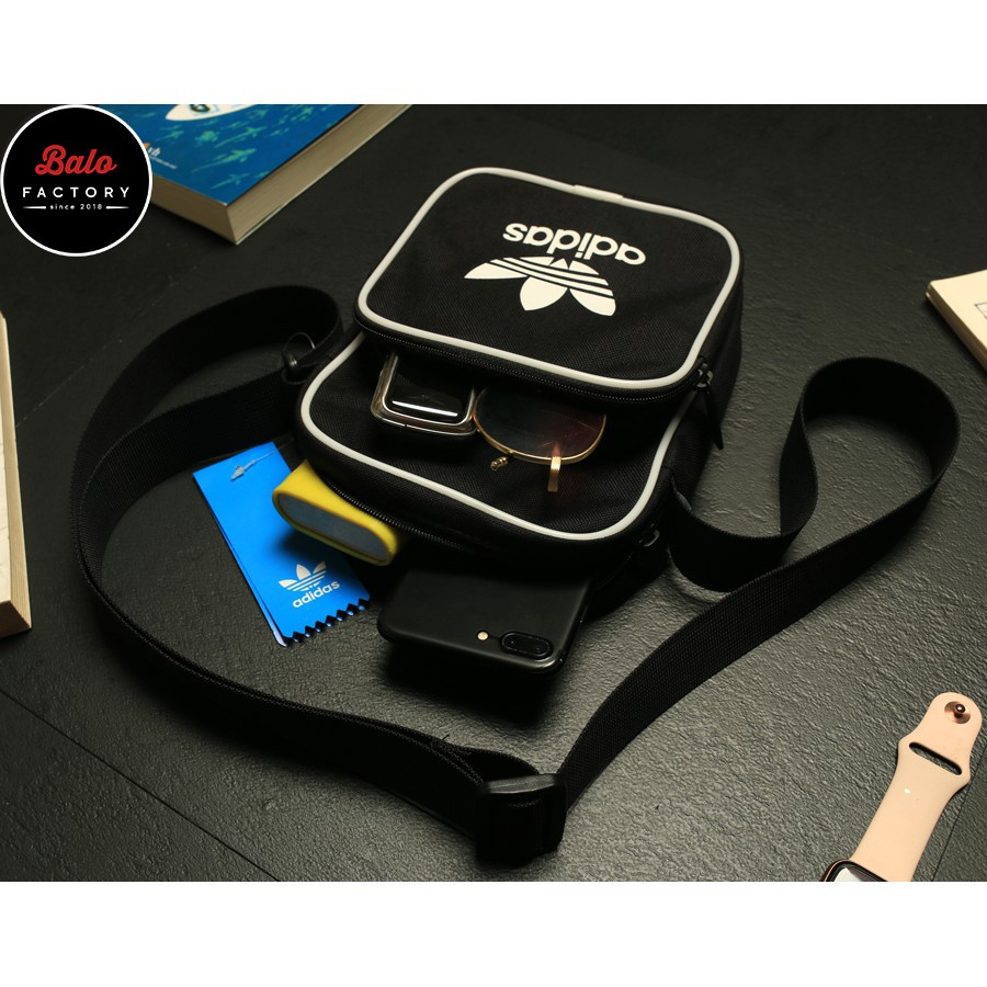 Túi Đeo Chéo Mini Vintage - Size Nam Nữ Chống Nước