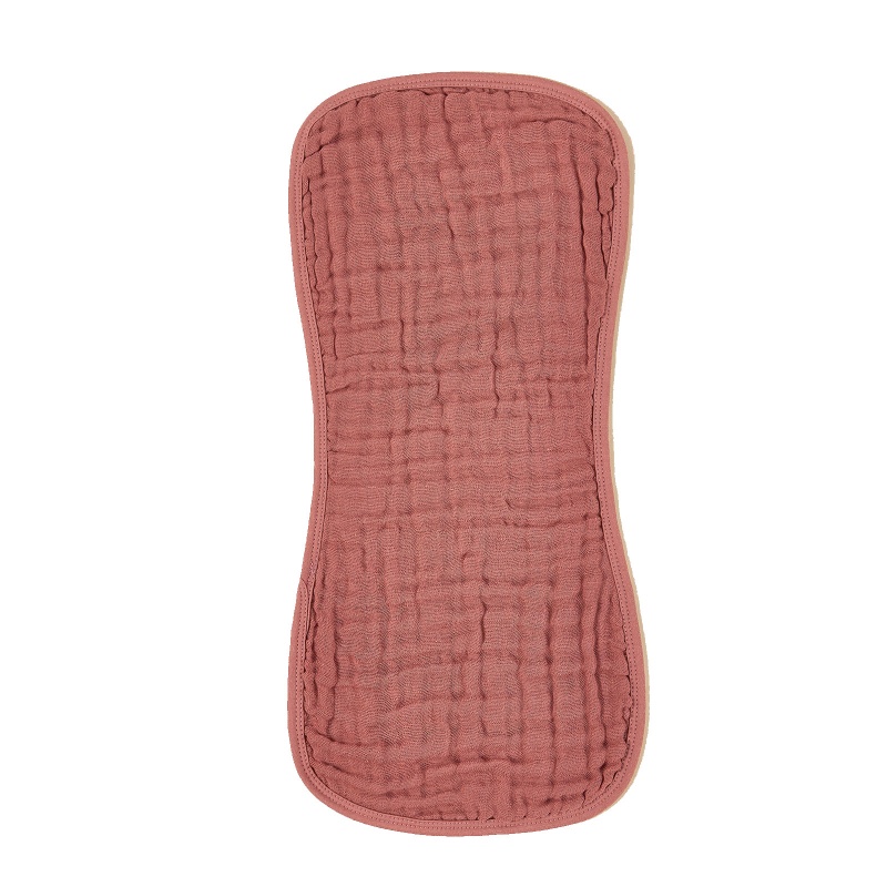 Khăn Lau Nước Bọt Bằng Cotton Màu Sắc Đơn Giản Tiện Dụng Cho Bé