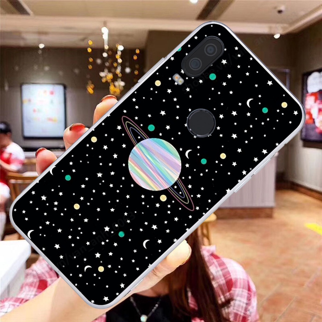 Ốp Vsmart Active 1 / Active 1 Plus / Active 1+ hình bầu trời, phi hành gia đẹp, ốp lưng điện thoại vsmart viền dẻo cao c