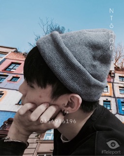 [ HOT ] Mũ len beanie trơn