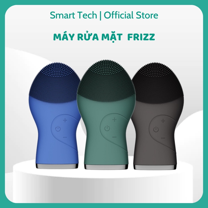 Máy rửa mặt cho nam cao cấp Halicare Frizz, máy rửa mặt silicon cao cấp massage siêu êm, đánh bay bụi bẩn trên da