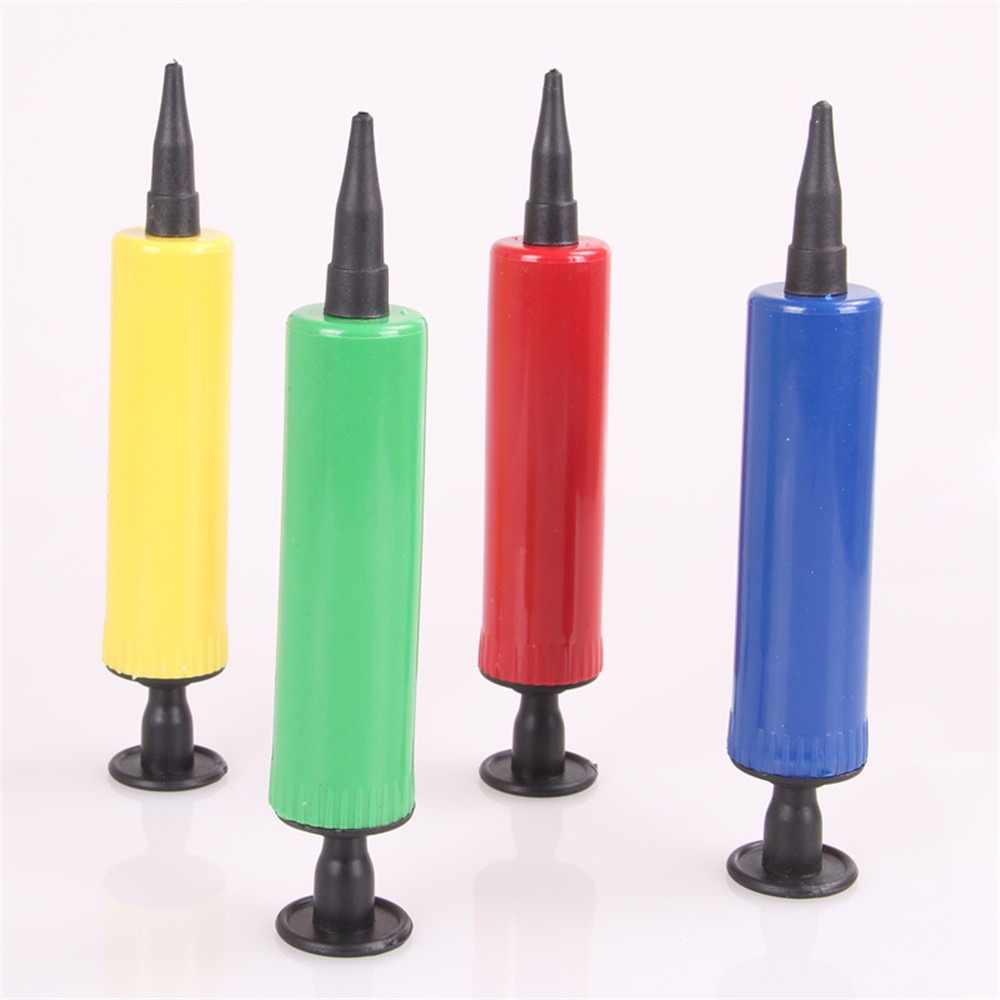 1 Dụng Cụ Bơm Bong Bóng Cầm Tay Mini Bằng Nhựa Màu Ngẫu Nhiên