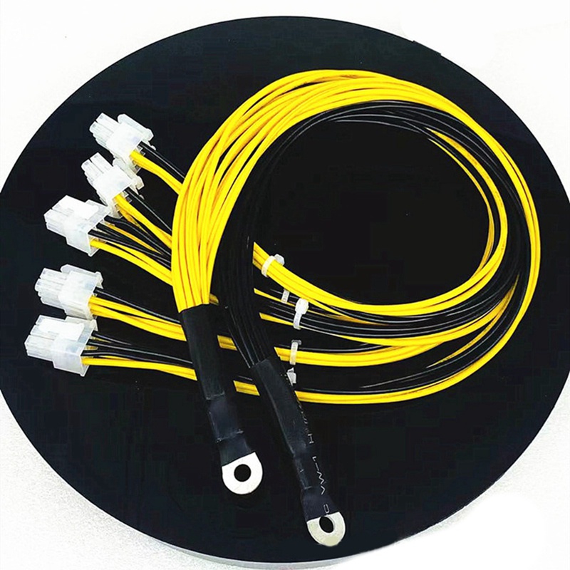 Set 4 Đầu Nối 6Pin 1200 / 1600W Cho Bitmain Antminer APW3 / APW3 + / APW3 + / APW7 Pow7 PSU L3 D3
