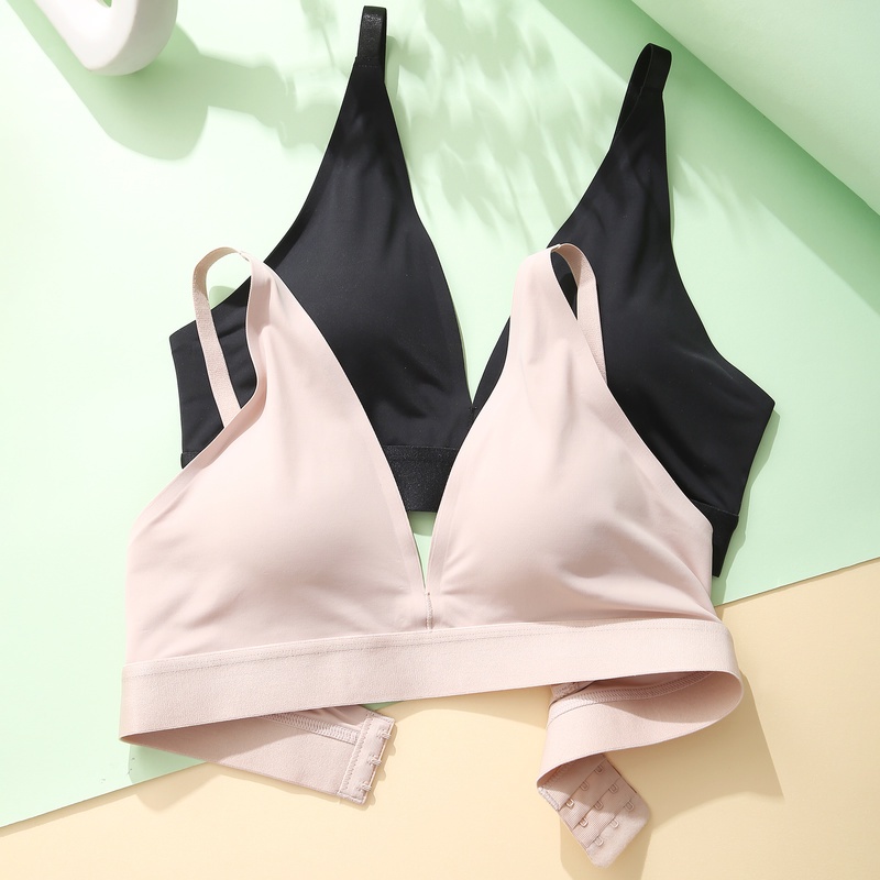 Áo ngực thể thao TakeTalk không đường may cổ v sâu gợi cảm cho nữ