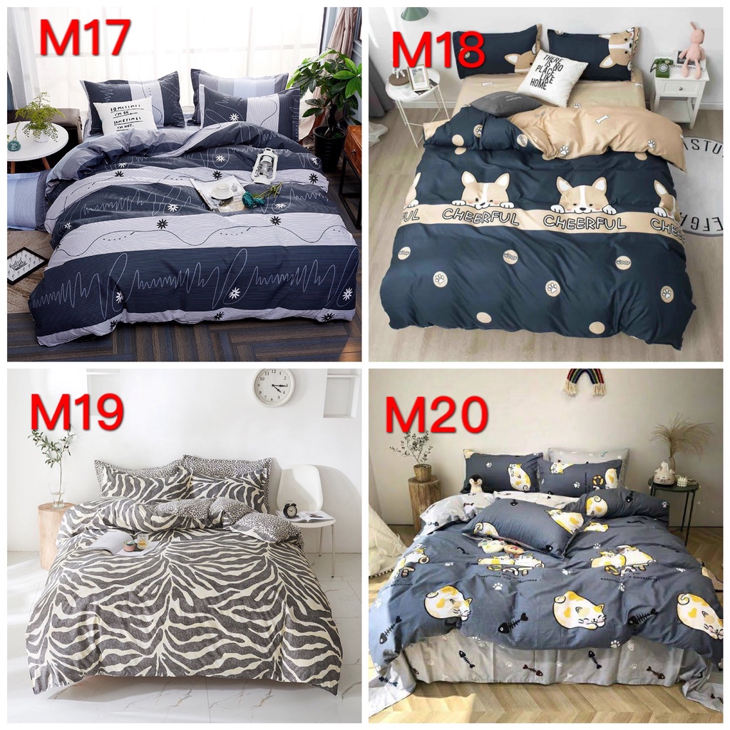 Bộ Chăn Ga Gối Coton 3D hàng nhập khẩu Emly Bedding.( Ảnh thật ) | BigBuy360 - bigbuy360.vn