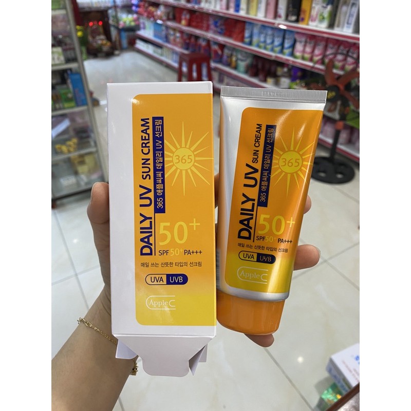 kKem chống nắng Applebee Daily UV Sun Cream SPF50+ PA+++70g