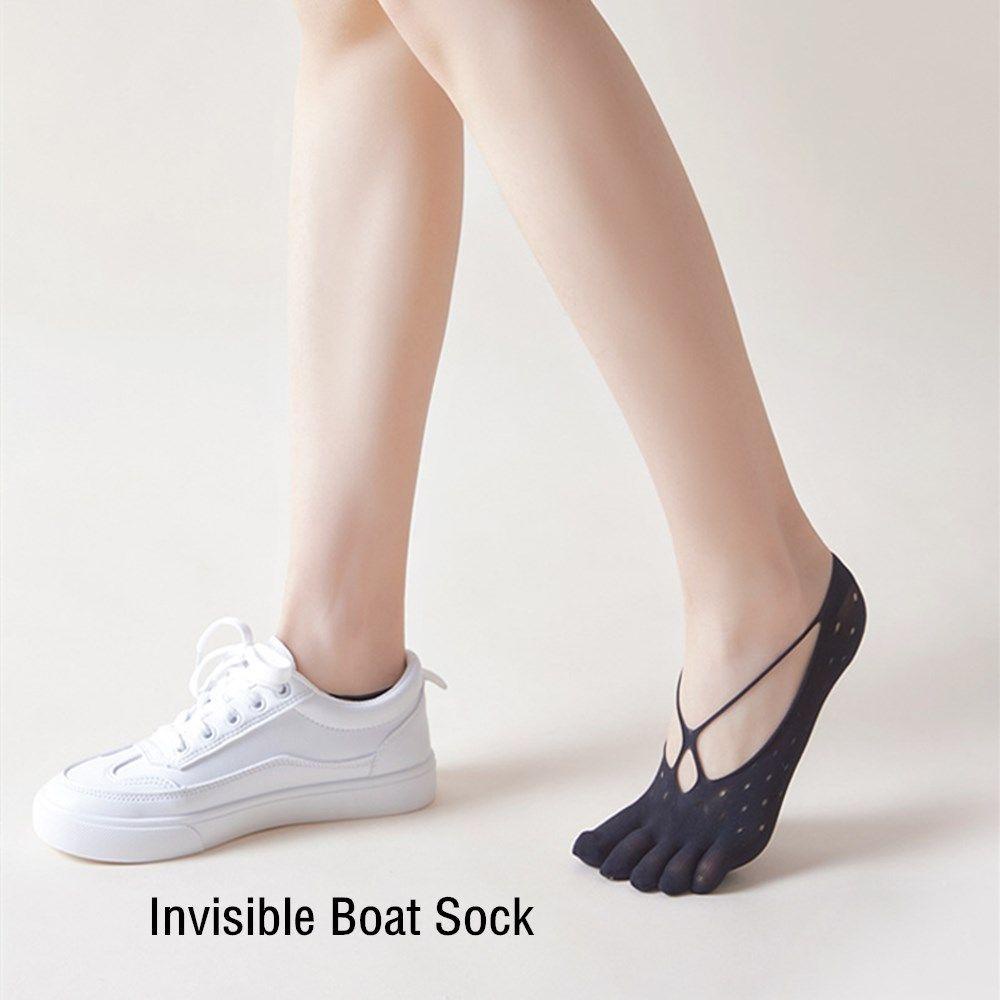 Vớ Thuyền Chất Nhung Siêu Mỏng Tàng Hình Thời Trang Cho Nữ