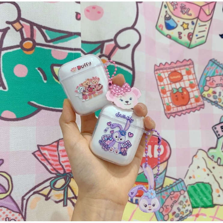 Vỏ Bảo Vệ Hộp Sạc Tai Nghe Airpods 1 2 Pro 3 Mềm Hình Nhân Vật Disney Delu