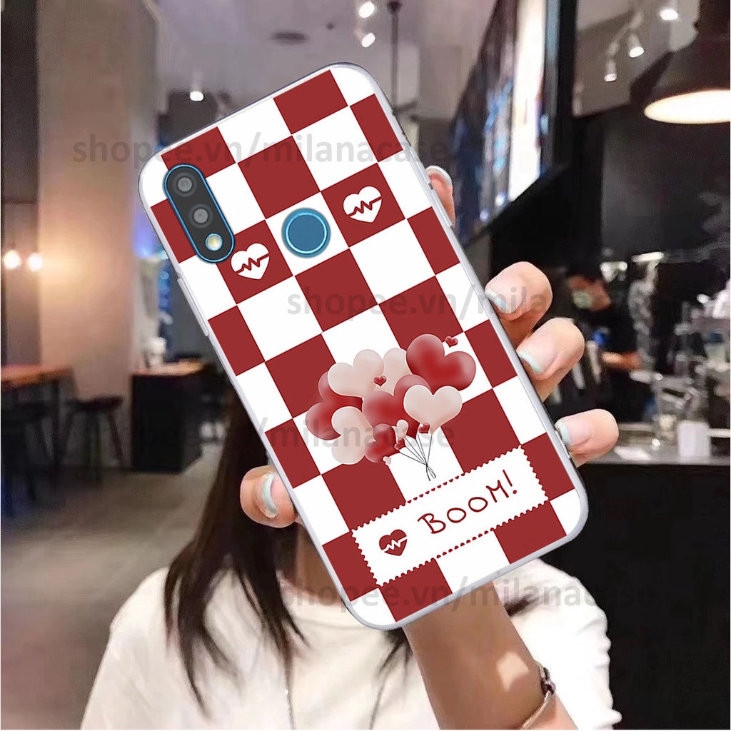 Ốp Vsmart Joy 2 Plus / Joy2+ caro họa tiết nhiều màu sắc siêu đẹp thời trang cá tính