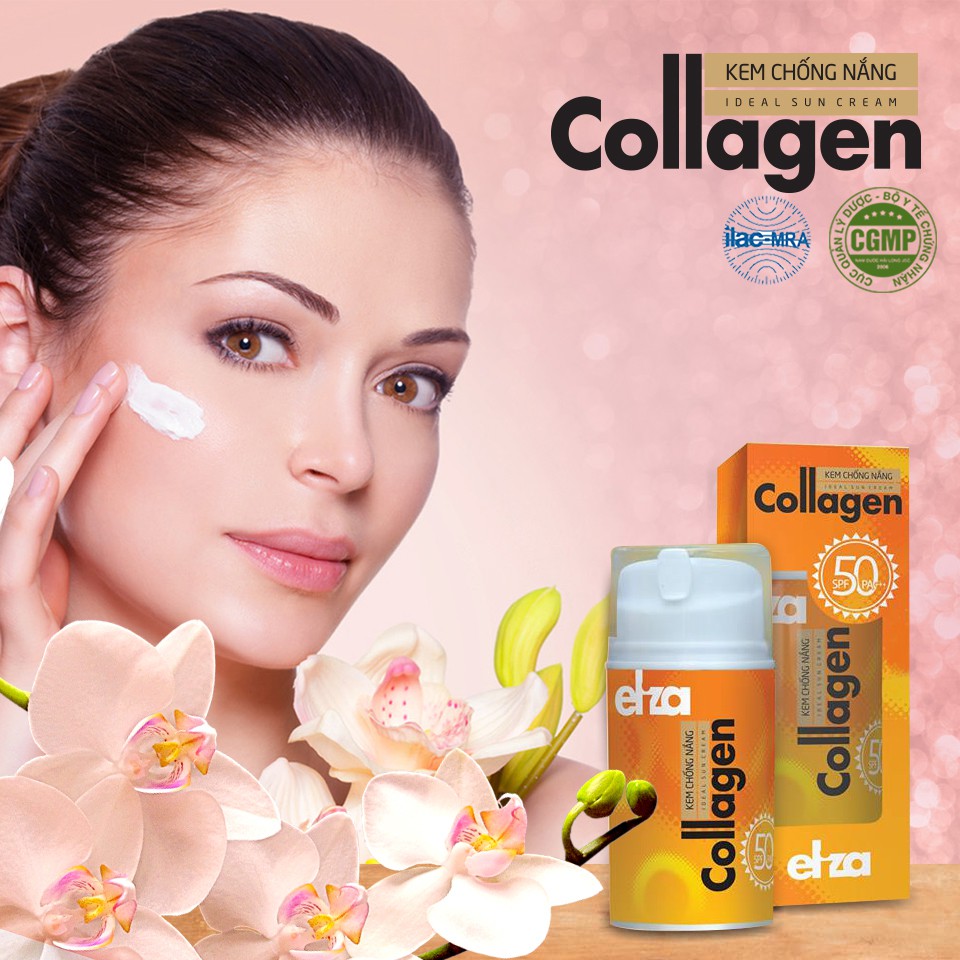 Kem chống nắng Collagen Eliza 50ml