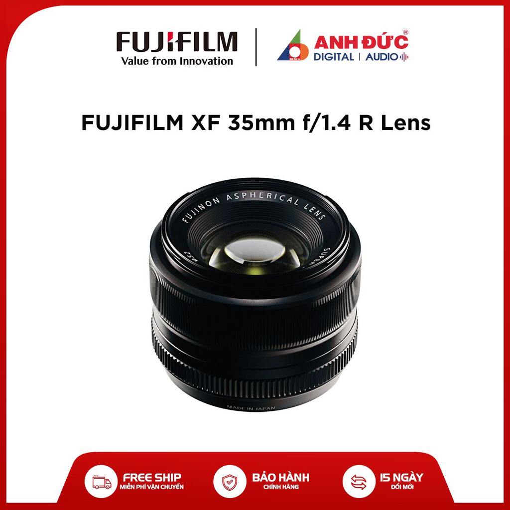 Fujinon XF 35mm F1.4 (Chính hãng) - Bảo hành 18 tháng toàn quốc.