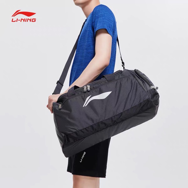 Túi Trống Lining chống nước, siêu bền đẹp. Có ngăn đựng giày li-ning