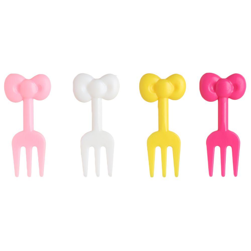 Nĩa Ăn Trái Cây Họa Tiết Hoạt Hình DIY 1 Cho Bé