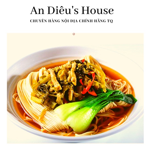 Dưa muối chua cay Tứ Xuyên gia vị nấu cá dưa chua gói 208g